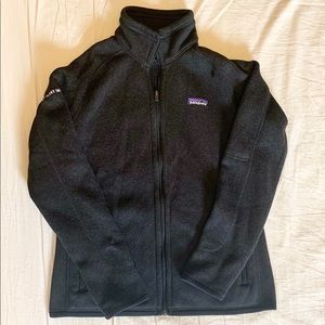 Patagonia Better Sweater fleece jacket in charcoal